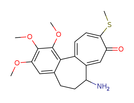 Benzo[a]heptalen-9(5H)-one,7-amino-6,7-dihydro-1,2,3-trimethoxy-10-(methylthio)-, (7S)-