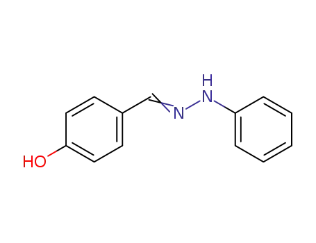 Molecular Structure of 16435-03-3 (Benzaldehyde, 4-hydroxy-, phenylhydrazone)