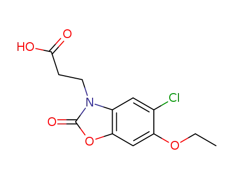 3-(5-chloro-6-ethoxy-2-oxo-2,3-dihydro-1,3-benzoxazol-3-yl)propanoic acid