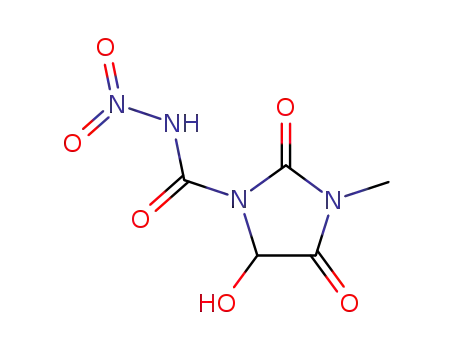 5-hydroxy-3-methyl-2,4-dioxo-imidazolidine-1-carboxylic acid nitroamide