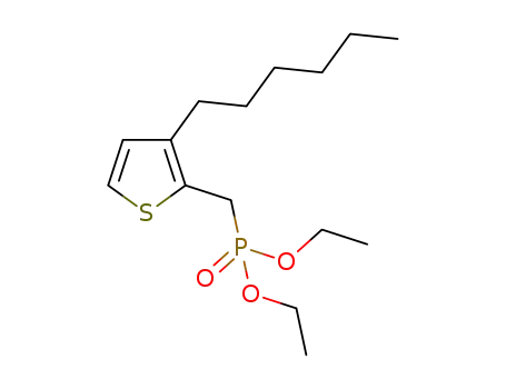 diethyl (3-hexylthiophen-2-yl)-methylphosphonate