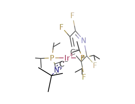 trans-[Ir(4-C5F4N)(CNtBu)(PiPr3)2]