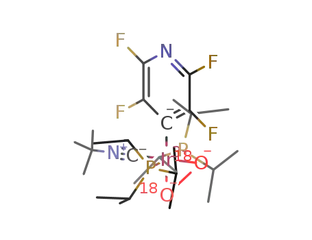 trans-[Ir(4-C5F4N)(18O2)(CNtBu)(PiPr3)2]