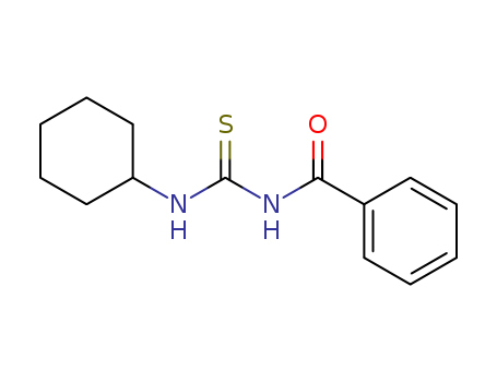 Benzamide, N-[(cyclohexylamino)thioxomethyl]-