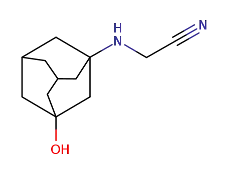 (3-hydroxyadamantan-1-ylamino)acetonitrile