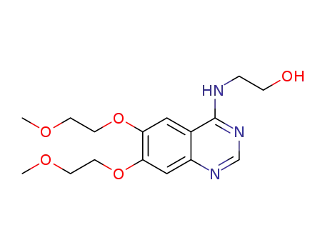 2-((6,7-bis(2-methoxyethoxy))-4-quinazolinylamino)-ethanol