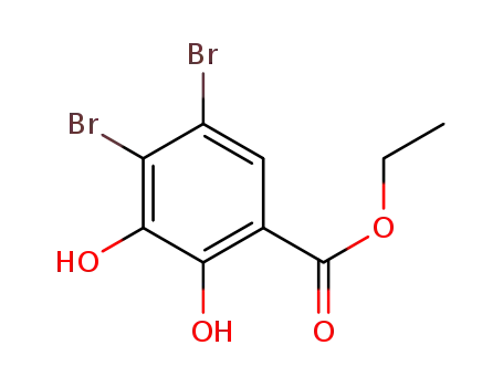 4,5-dibromo-2,3-dihydroxyethylbenzoate