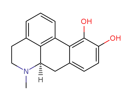 Molecular Structure of 58-00-4 (apomorphine)