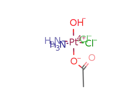 ctc-[Pt(NH3)2(OH)(acetato)Cl2]