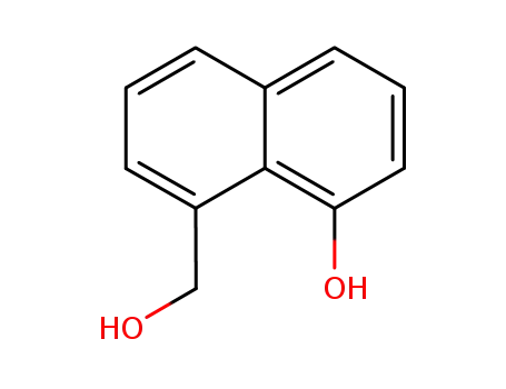 Molecular Structure of 18500-91-9 (1-Naphthalenemethanol, 8-hydroxy-)