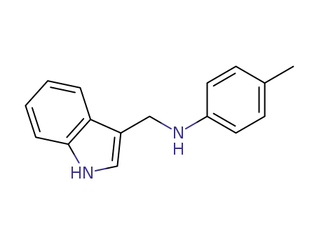N-((1H-indol-3-yl)methyl)-4-methylbenzeneamine