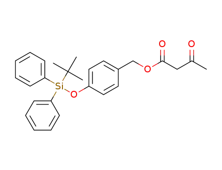 4-((tert-butyldiphenylsilyl)oxy)benzyl 3-oxobutanoate