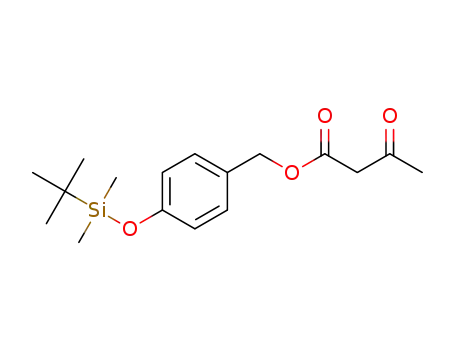 4-((tert-butyldimethylsilyl)oxy)benzyl 3-oxobutanoate