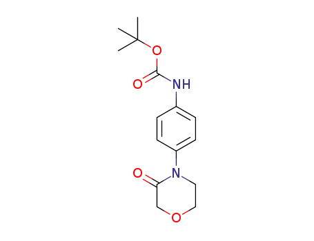 N-(tert-butoxycarbonyl)-4-(3-oxo-morpholinyl)aniline