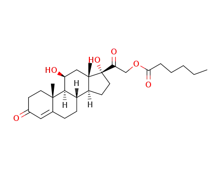 21-hexanoyloxy-11β,17α-dihydroxypregn-4-en-3,20-dione