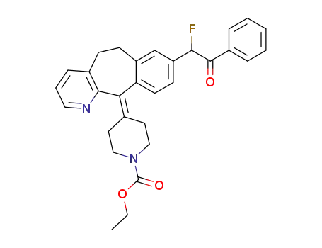 (1-fluoro-2-oxo-2-phenylethyl)claritin