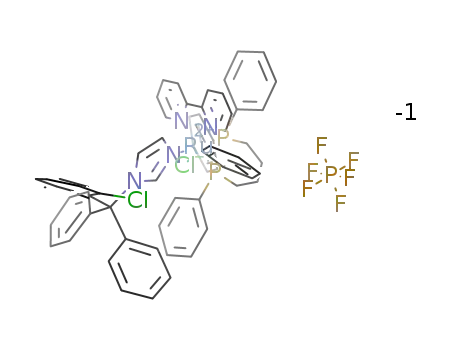 [RuCl(1-[(2-chlorophenyl)diphenylmethyl]-1H-imidazole)(1,4-bis(diphenylphosphino)butane)(2,2′-bypiridine)]*hexafluorophosphate