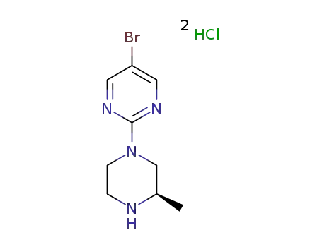 (R)-5-bromo-2-(3-methylpiperazin-1-yl)pyrimidine dihydrochloride