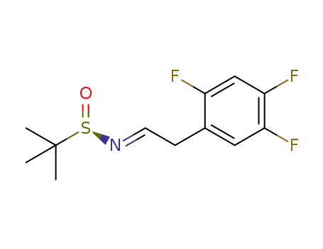 (R,E)-2-methyl-N-[2-(2,4,5-trifluorophenyl)ethylidene]propane-2-sulfinamide