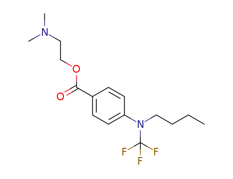 2-(dimethylamino)ethyl 4-(butyl(trifluoromethyl)amino)benzoate