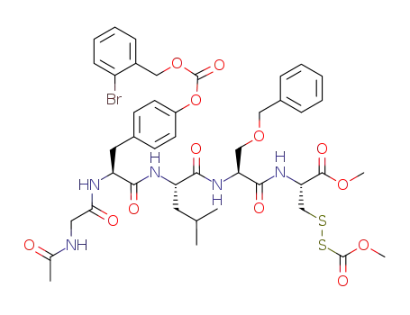 Ac-Gly-Tyr(2-Br-Z)-Leu-Ser(Bn)-Cys(Scm)-OCH3