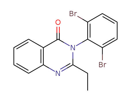 3-(2,6-dibromophenyl)-2-ethylquinazolin-4(3H)-one