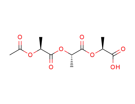 (2S)-2-{[(2S)-2-{[(2S)-2-(acetyloxy)propanoyl]oxy}propanoyl]oxy}propanoic acid
