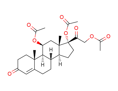 11β,17α,21-triacetoxy-pregn-4-ene-3,20-dione
