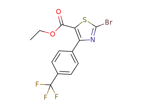 ethyl 2-bromo-4-(4-(trifluoromethyl)phenyl)thiazole-5-carboxylate