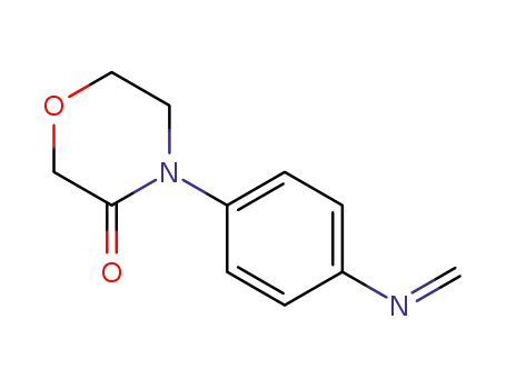 4-[4-(methylideneamino)phenyl]morpholin-3-one