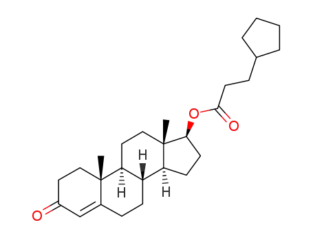 Molecular Structure of 58-20-8 (Testosterone cypionate)