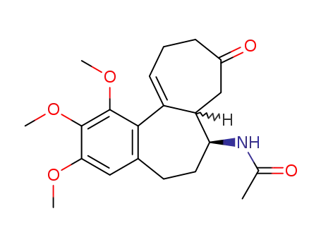 N-((7S,7aΞ)-1,2,3-trimethoxy-9-oxo-5,6,7,7a,8,9,10,11-octahydro-benzo[a]heptalen-7-yl)-acetamide