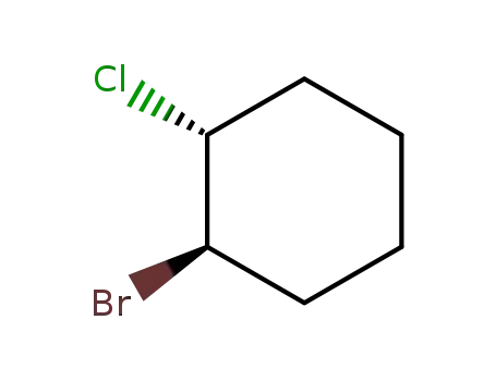 Molecular Structure of 13898-96-9 (1-bromo-2-chlorocyclohexane)