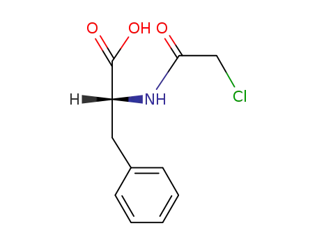 D-Phenylalanine,N-(chloroacetyl)- (9CI)