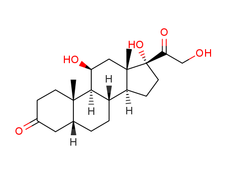 Pregnane-3,20-dione,11,17,21-trihydroxy-, (5b,11b)-