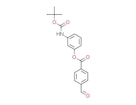 3-((tert-butoxycarbonyl)amino)phenyl-4-formylbenzoate