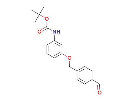 tert-butyl (3-((4-formylbenzyl)oxy)phenyl)carbamate