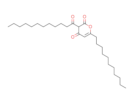 3-lauroyl-6-undecyl-pyran-2,4-dione