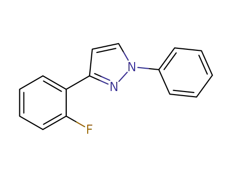 3-(2-fluorophenyl)-1-phenyl-1H-pyrazole