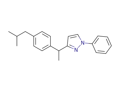 3-(1-(4-isobutylphenyl)ethyl)-1-phenyl-1H-pyrazole