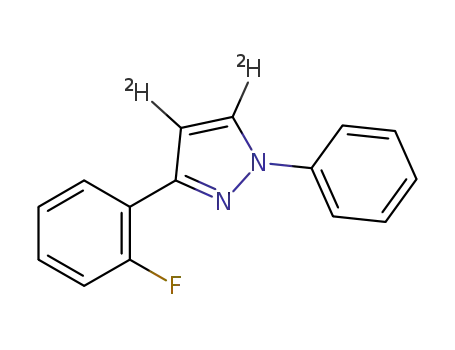 4,5-dideutero-3-(2-fluorophenyl)-1-phenyl-1H-pyrazole