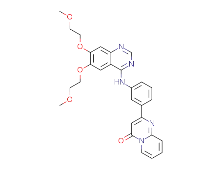 2-{3-[6,7-bis(2-methoxyethoxy)quinazolin-4-ylamino]phenyl}-4H-pyrido[1,2-a]pyrimidin-4-one