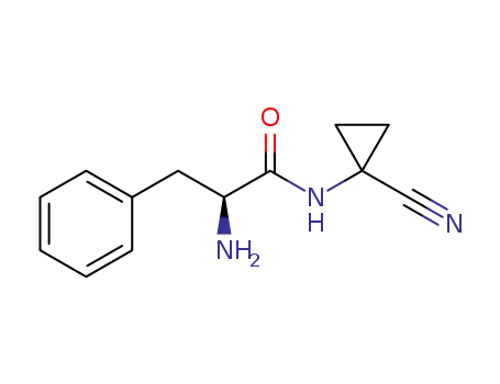 (S)-2-amino-N-(1-cyanocyclopropyl)-3-phenylpropanamide