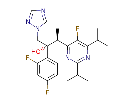 (2R,3S)-2-(2,4-difluorophenyl)-3-(5-fluoro-2,6-diisopropylpyrimidin-4-yl)-1-(1H-1,2,4-triazol-1-yl)butan-2-ol