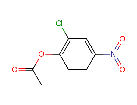 Molecular Structure of 18855-84-0 (2-Chloro-4-nitrophenyl acetate)