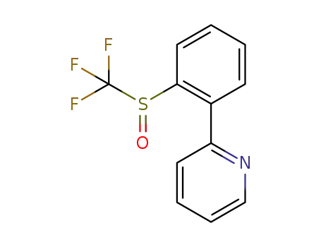2-(2-((trifluoromethyl)sulfinyl)phenyl)pyridine