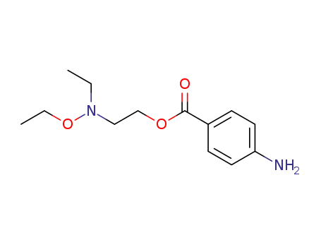 4-amino-benzoic acid-[2-(ethoxy-ethyl-amino)-ethyl ester]