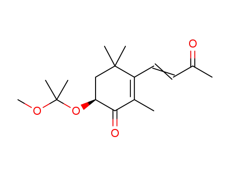 (4S)-4-(2-methoxypropan-2-yloxy)-3-oxo-1-(3-oxo-1-butenyl)-2,6,6-trimethyl-1-cyclohexene