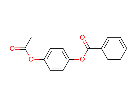 Molecular Structure of 225529-40-8 (1,4-Benzenediol, acetate benzoate)