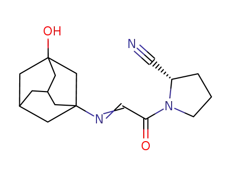 (2S)‐1‐[[(3-hydroxytricyclo[3.3.1.1[3,7]]decane-1-yl)imino]acetyl]pyrrolidine-2-carbonitrile